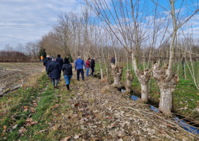 Field visit to Municipality of Mirano's water ditches