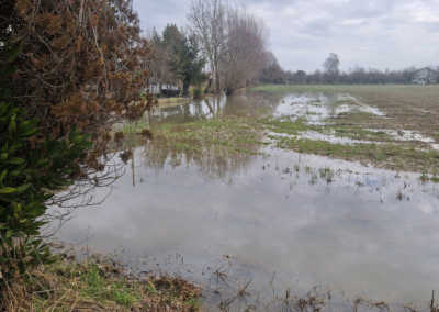 Areas problems-flooding, due to neglect of the water ditches