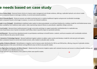 Presentation of the Project’s Hydrological Model Presentation 1