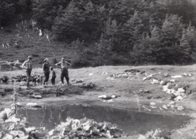 Planina Suha 1978. Photo by Anka Novak